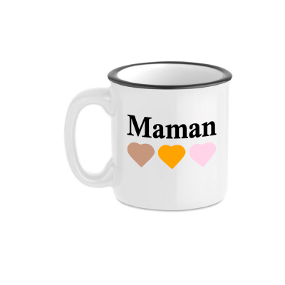 Tasse Vintage Collection "Love" Maman Trois Coeurs