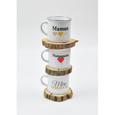 Tasse Vintage Collection "Love" Maman Trois Coeurs